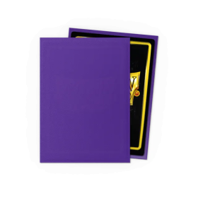 100 Matte Dragon Shield Sleeves: Purple