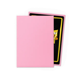 100 Matte Dragon Shield Sleeves: Pink