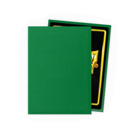 100 Matte Dragon Shield Sleeves: Emerald