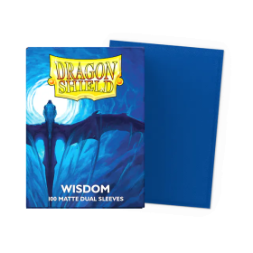 100 Dual Matte Dragon Shield Sleeves: Wisdom
