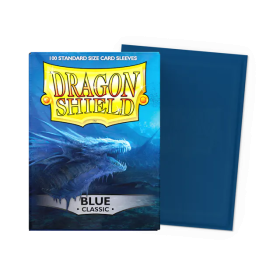 100 Classic Dragon Shield Sleeves: Blue