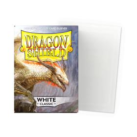 100 Classic Dragon Shield Sleeves: White