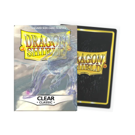 100 Classic Dragon Shield Sleeves: Clear
